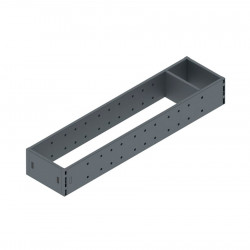 SLIM BOX Рамка 88mm L-450 металл лак графит, TH03.0800.01.924