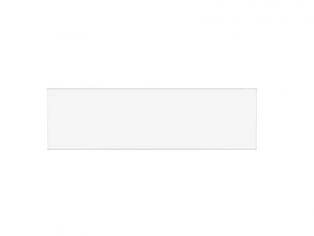 Стекло для фронтальной панели ALPHALUX для внутреннего стеклянного ящика CRYSTAL, высота High, 8х129х641 мм, для 800 базы